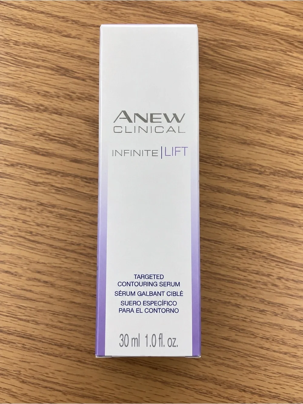 Avon Anew Clinical Infinite Lift Targeted Contouring Serum - White & Purple